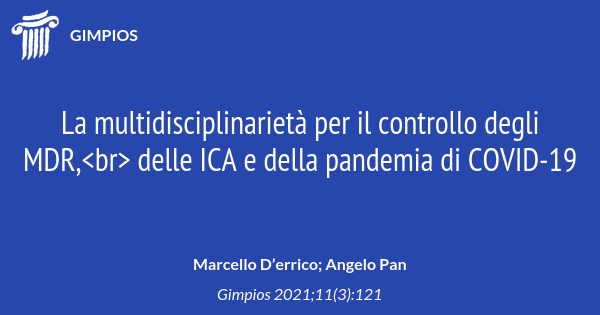 Approccio Multidisciplinare Per Il Controllo Delle Ica